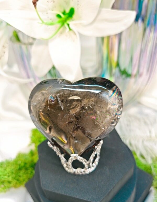 Coeur Quartz Fumé