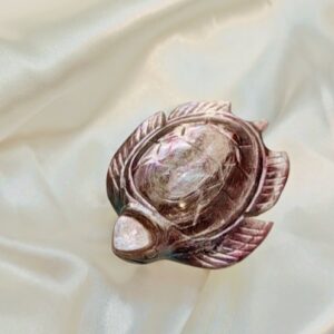 Tortue en Lépidolite qualité Gemmes