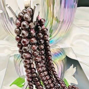 Perle Grenat Almandin 8mm