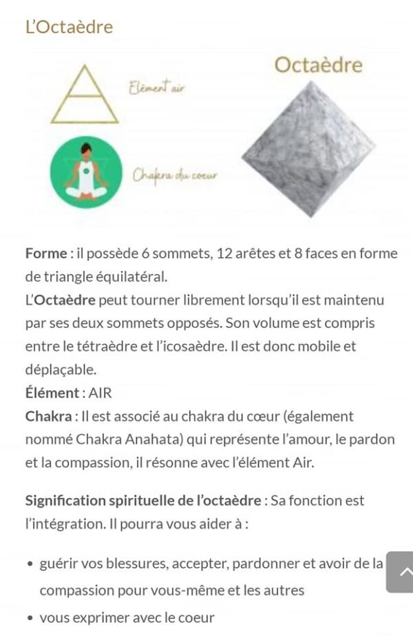 Coffret 5 Solides de Platon Quartz Rose – Image 7