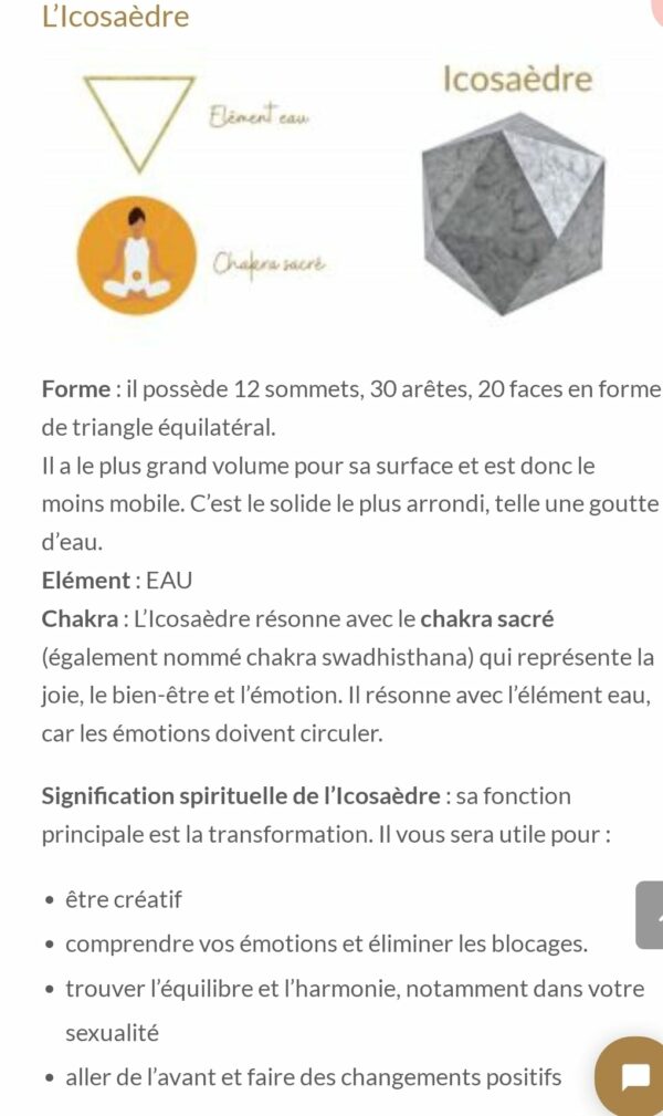 Coffret 5 Solides de Platon Quartz Rose – Image 5