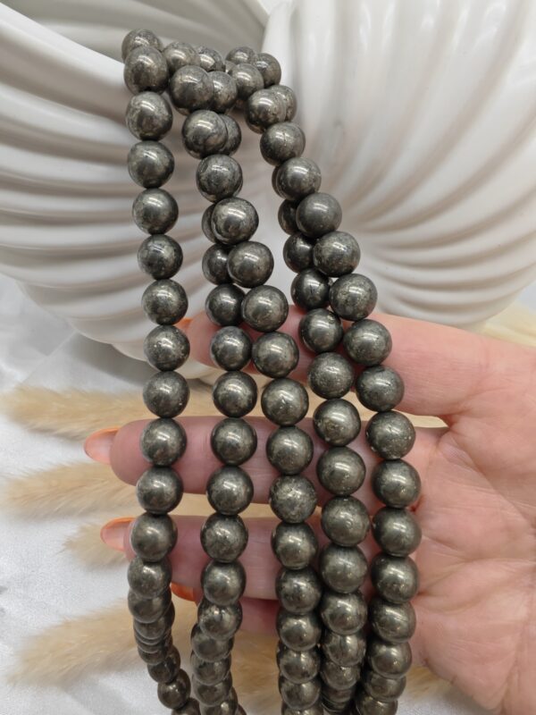 Perle Pyrite 10MM