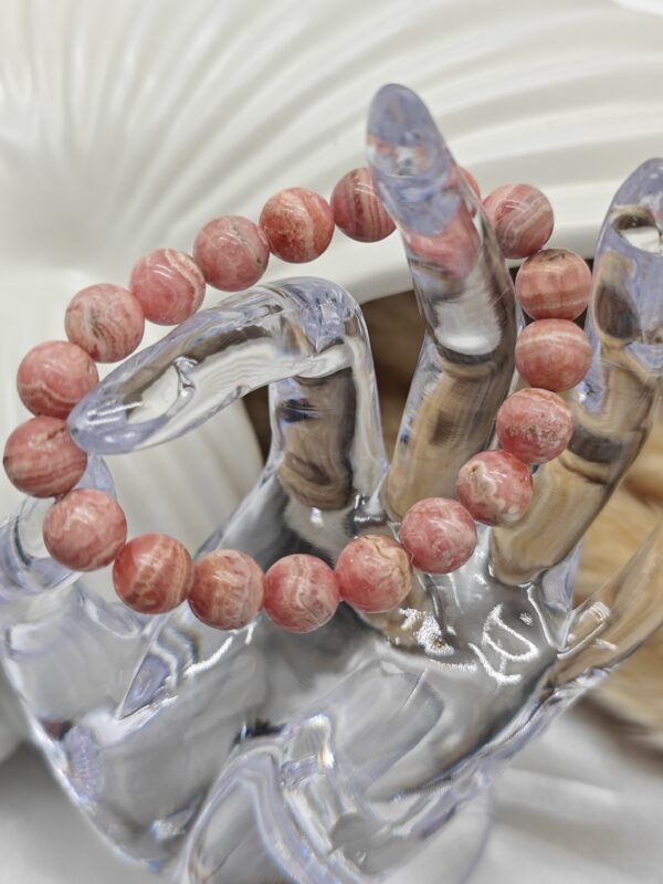 Bracelet Rhodocrosite Argentine 10mm