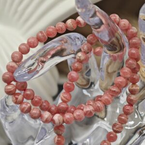 Bracelet Rhodocrosite Argentine 6mm