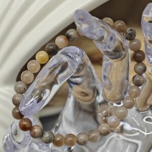 Bracelet Jaspe Polychrome  6mm