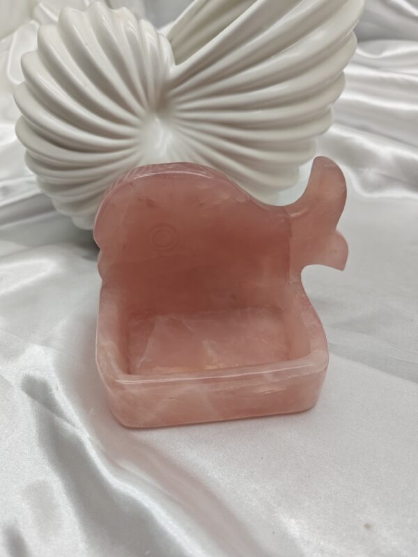Quartz Rose Support de Savon