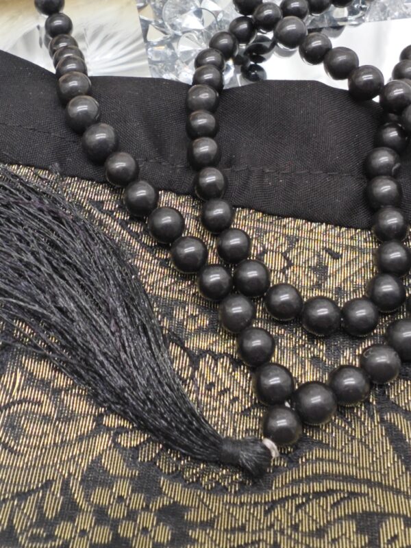 Tourmaline Mala ou Sautoir 108 perles