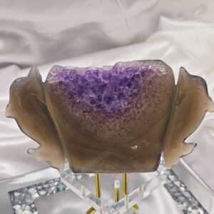 Dauphin Amethyste & Agate
